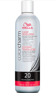 WELLA Color Charm Clear Liquid Hair Developer 20 Volume, 32 oz