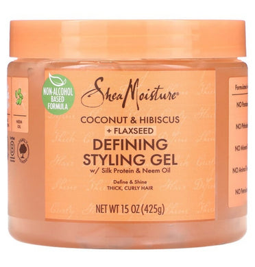 Shea Moisture Coconut & Hibiscus + Flaxseed Defining Styling Gel