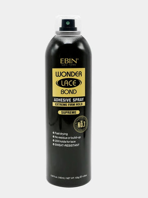 EBIN WONDER LACE BOND WIG ADHESIVE SPRAY -Extreme Firm Hold
