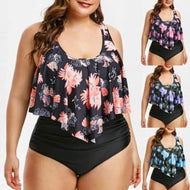 Plus Size High Waist Bikini