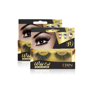 EBIN NEW YORK WILD CAT EYE 3D LASH-SASSY