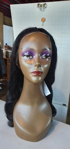 Bodywave 9x6 Transparent Lace Closure  Wig, 250 Density Lace cut 10inch
