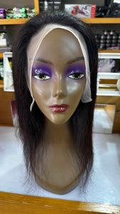 Straight Lace front Human hair wig