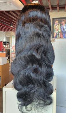 Body Wave 13x4 Transparent Lacefront 250 Density Lace-cut