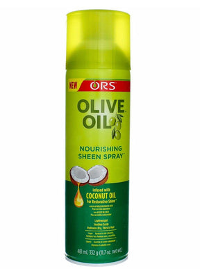 ORS Olive Oil Nourishing Sheen Spray infused with Coconut Oil