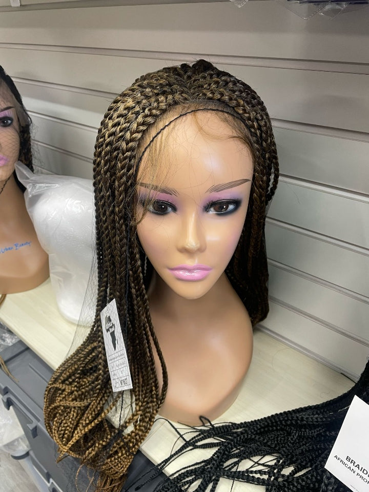 Braid Wig Color 1b/27