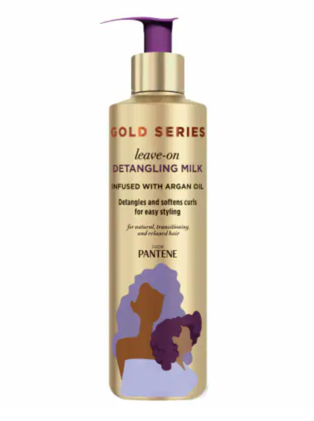 Pantene Gold Series Sulfate-Free Argan Oil Leave-On Detangling Milk Treatment