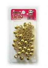 Bello Large Hair Beads Gold