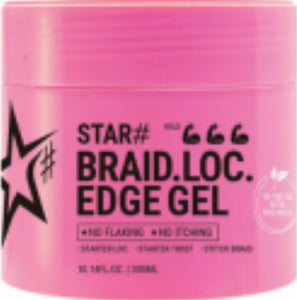 Cellreborn STAR# Lock & Braid Gel 10.14 oz, 300ml Extra  Strength (Pink Strongest Hold)