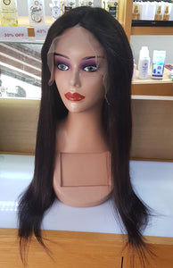 Straight Lace front Human hair wig
