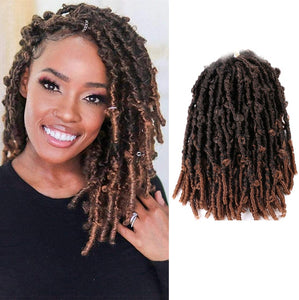 Soft Butterfly Locs Pre Looped Crotchet Hair 12inch, 20 Strands Per Pack