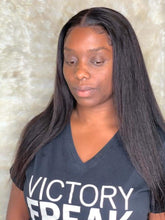 Straight Lace front Human hair wig