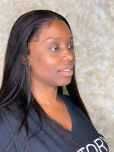 Straight Lace front Human hair wig