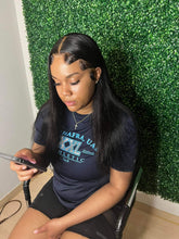 Straight Lace front Human hair wig