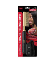 Hot & Hotter Electrical Straightening Comb - Medium Double Sided Teeth #5532