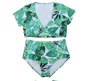 Plus Size Two Piece Swimsuit ( Without Cover up)