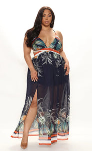 Fashion Nova Sun Maxi Dress Size 1X